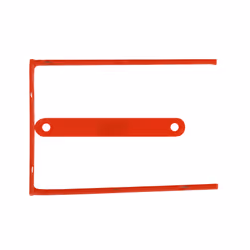 Q-CONNECT KF02281, Listello di rilegatura, Rosso, Metallo, 8 cm, Cina, 250 mm