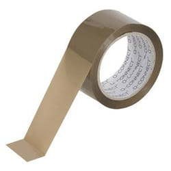 Q-CONNECT KF04381 nastro adesivo 66 m Polipropilene (PP) Marrone