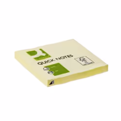 Q-CONNECT KF10502, Rettangolo, Colori assortiti, 63 g/m², 76 mm, 76 mm, 10 mm