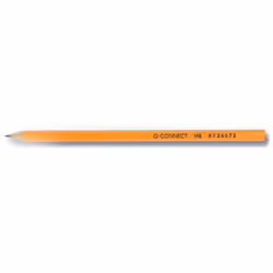 Q-CONNECT KF26072, HB, Giallo, Esagonale, Ufficio, Scuola, 12 pz