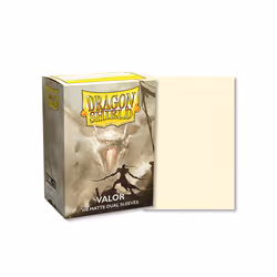 Dragon Shield Valor, Protezione per carta, Beige, 100 pz