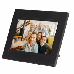 Denver PFF-710BLACKMK2 cornice per foto digitali Nero 17,8 cm (7") Touch screen Wi-Fi