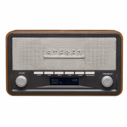 Denver DAB-18 radio Personale Analogico e digitale Nero, Grigio - Vista aggiuntiva 2