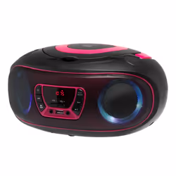 Denver TCL-212BT PINK lettore CD Lettore CD portatile Nero, Rosa - Vista aggiuntiva 5