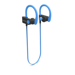 Denver BTE-110 BLUE Auricolare Wireless Passanuca Sport Micro-USB Bluetooth Nero, Blu