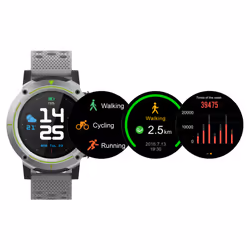 Denver SW-510GREY smartwatch e orologio sportivo 3,3 cm (1.3") Touch screen Grigio GPS (satellitare) - Vista aggiuntiva 5