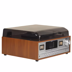 Denver MRD-52LIGHTWOOD piatto audio Argento, Legno - Vista aggiuntiva 8