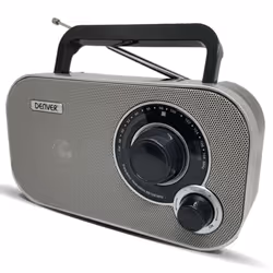Denver TR-51, Personale, Analogico, FM, Analogico, Grigio, Esterno