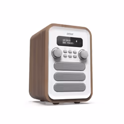 Denver DAB-48WHITE Personale Digitale Bianco, Legno - Vista aggiuntiva 5