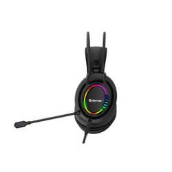 Denver GHS-130 Cuffie gaming con filo Nero
