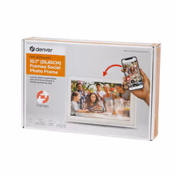 Denver PFF-1021 cornice per foto digitali Bianco 10.1" Touch screen Wi-Fi - Vista aggiuntiva 3