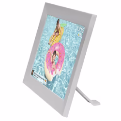 Denver PFF-1024WMK2 cornice per foto digitali Bianco 10.1" Touch screen Wi-Fi - Vista aggiuntiva 3
