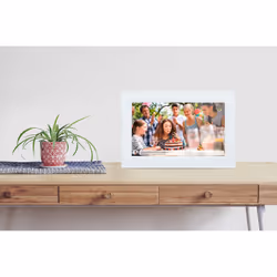 Denver PFF-1015W cornice per foto digitali Bianco 10.1" Touch screen Wi-Fi - Vista aggiuntiva 6