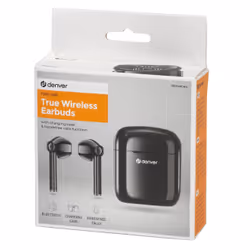 Denver TWE-39B cuffia e auricolare True Wireless Stereo (TWS) In-ear Musica e Chiamate Bluetooth Nero - Vista aggiuntiva 8