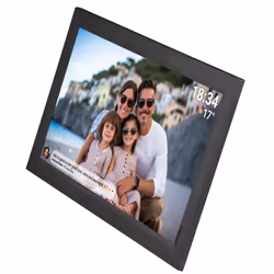 Denver PFF-1503B cornice per foto digitali Nero 39,6 cm (15.6") Touch screen Wi-Fi