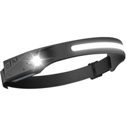 SSH-50 LED-Stirnlampe conbatteria ricaricabile e sensore - Denver
