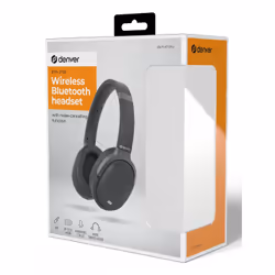Denver BTN-210B Cuffie Bluetooth Nero - Vista aggiuntiva 2
