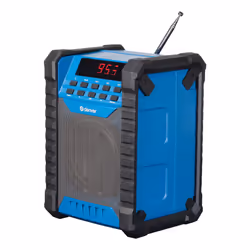 Denver WRB-60 trasmettitore FM Bluetooth Blu, Grigio - Vista aggiuntiva 4