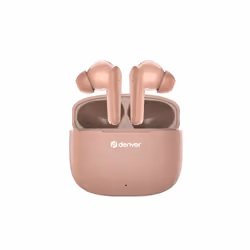 Denver TWE-48DR, True Wireless Stereo (TWS), 20 - 20000 Hz, Musica e Chiamate, Auricolare, Rosa
