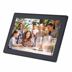 Denver PFF-1515B cornice per foto digitali Nero 39,6 cm (15.6") Touch screen Wi-Fi - Vista aggiuntiva 2