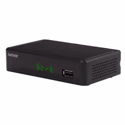 Denver DTB-148 set-top box TV Ethernet (RJ-45), Terrestre Full HD Nero - Vista aggiuntiva 3