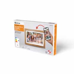 Denver PFF-1543LW cornice per foto digitali Marrone chiaro 15.6" Touch screen Wi-Fi - Vista aggiuntiva 7