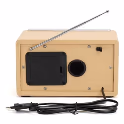 Denver TR-63LW radio Personale Analogico Bamboo, Argento - Vista aggiuntiva 8