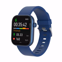 Denver SWC-185BU smartwatch e orologio sportivo 4,7 cm (1.85") AMOLED Digitale 390 x 450 Pixel Touch screen Blu