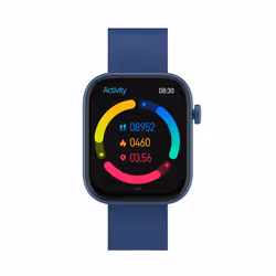 Denver SWC-185BU smartwatch e orologio sportivo 4,7 cm (1.85") AMOLED Digitale 390 x 450 Pixel Touch screen Blu - Vista aggiuntiva 7