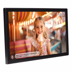 Denver 119101080020 cornice per foto digitali Nero 81,3 cm (32") Touch screen Wi-Fi