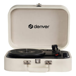 Denver VPL-130 Giradischi a trasmissione diretta Beige Automatico