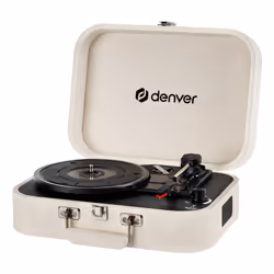 Denver VPL-130 Giradischi a trasmissione diretta Beige Automatico - Vista aggiuntiva 5