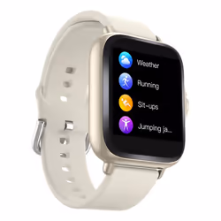 Denver SWC-156BEMK2 smartwatch e orologio sportivo 3,66 cm (1.44") TFT 128 x 128 Pixel Touch screen Beige - Vista aggiuntiva 6