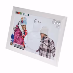 Denver PFF-1504W cornice per foto digitali Bianco 39,6 cm (15.6") Touch screen Wi-Fi - Vista aggiuntiva 3
