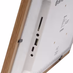 Denver PFF-1505LW cornice per foto digitali Legno 39,6 cm (15.6") Touch screen Wi-Fi - Vista aggiuntiva 5