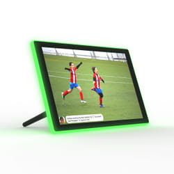 Denver PFF-1082 cornice per foto digitali Nero 25,6 cm (10.1") Touch screen Wi-Fi