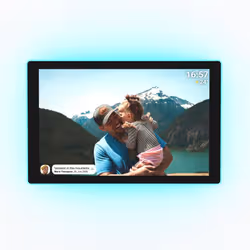 Denver PFF-1082 cornice per foto digitali Nero 25,6 cm (10.1") Touch screen Wi-Fi - Vista aggiuntiva 2