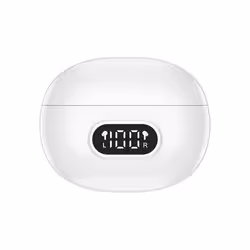Denver TWE-357 cuffia e auricolare Cuffie True Wireless Stereo (TWS) clip auricolare Chiamate/Musica/Sport/Tutti i giorni USB tipo-C Bluetooth Base di ricarica Bianco - Vista aggiuntiva 2