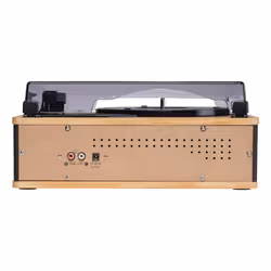 Denver VPB-262LW Giradischi con trasmissione a cinghia Nero, Legno Manuale - Vista aggiuntiva 5