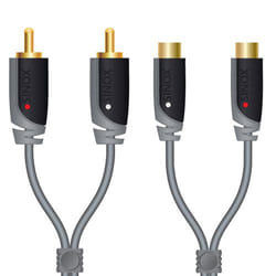 Sinox 5m RCA cavo audio Grigio