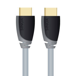 Sinox HDMI, 1.0m cavo HDMI 1 m HDMI tipo A (Standard) Grigio