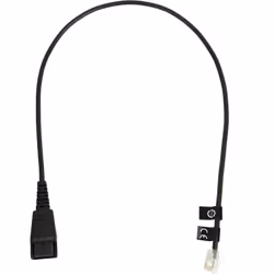 Jabra 8800-00-01, 0,5 m, QD, RJ10, Nero, Maschio, Maschio