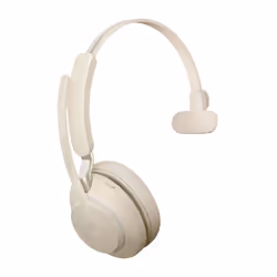 Jabra 26599-889-998 cuffia e auricolare Wireless A Padiglione Ufficio USB tipo A Bluetooth Beige - Vista aggiuntiva 2