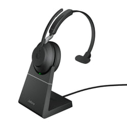 Jabra Evolve2 65 Auricolare Wireless A Padiglione Ufficio USB tipo-C Bluetooth Base di ricarica Nero
