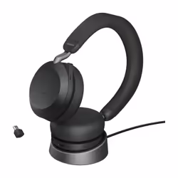 Jabra 27599-989-889 cuffia e auricolare Con cavo e senza cavo A Padiglione Musica e Chiamate USB tipo-C Bluetooth Base di ricarica Nero - Vista aggiuntiva 4