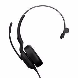 Jabra Evolve2 50, Cablato, 20 - 20000 Hz, Ufficio, 99 g, Auricolare, Nero