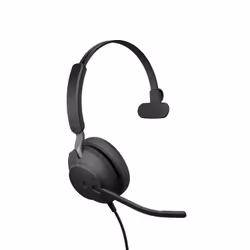 Jabra Evolve2 40 SE Auricolare Cablato A Padiglione Musica e Chiamate USB Type-C / USB Type-A Nero - Vista aggiuntiva 3