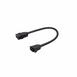 Vivolink PROHDMIHDFFWP, 0,25 m, HDMI tipo A (Standard), HDMI tipo A (Standard), 4096 x 2160 Pixel, Compatibilità 3D, Nero