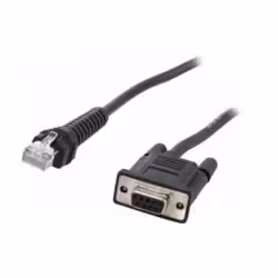 Zebra CBA-RF5-S07ZAR, Nero, 0,82296 m, DB-9, RJ-45, Zebra LI3608-SR LI3678-SR DS3608-SR DS3678-SR DS3608-HP DS3678-HP DS3608- ...