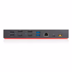 Lenovo ThinkPad Hybrid USB-C with USB-A Dock Cablato USB 3.2 Gen 2 (3.1 Gen 2) Type-C Nero - Vista aggiuntiva 3